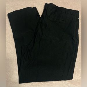 Hilary Radley Black Pull-on Dress Pants